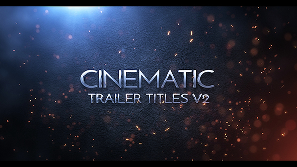 Cinematic Trailer Titles v2