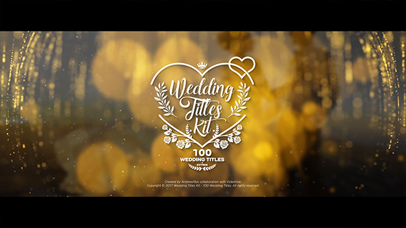 Wedding Titles Kit 100 Titles Free Download Free After Effects 