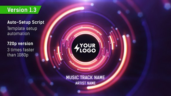 music visualizer after effects template free