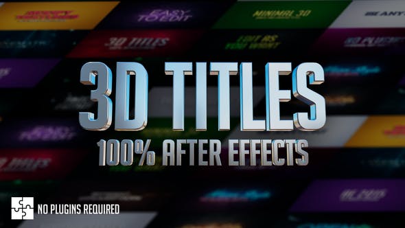 Create 3D Text in After Effects Without Any Plugins