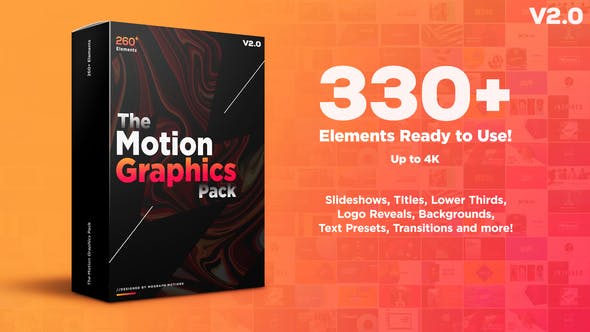 Shape and Motion Animated Elements Pack