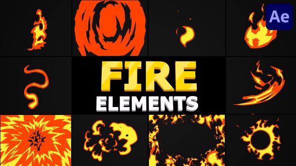 after effects flames download