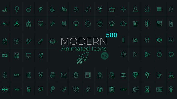 Free to use animated icons