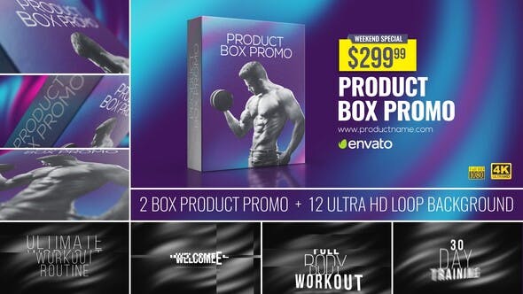 3D DVD Cover Mock-up - After Effects Project (VideoHive) » free