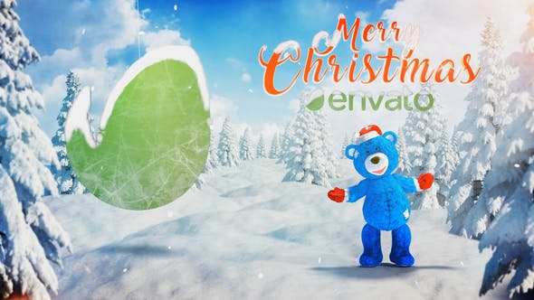 Christmas Bear Dance Ident 2560x1440 preview image 1