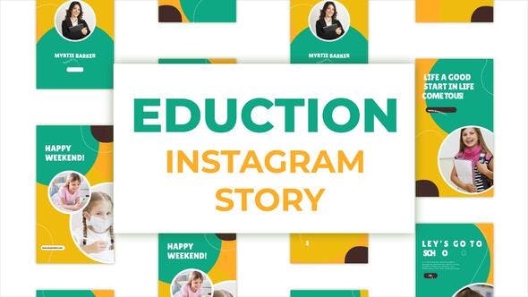 Education Instagram Story Pack Preview