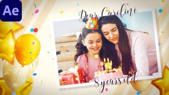 happy birthday videohive free download after effects templates