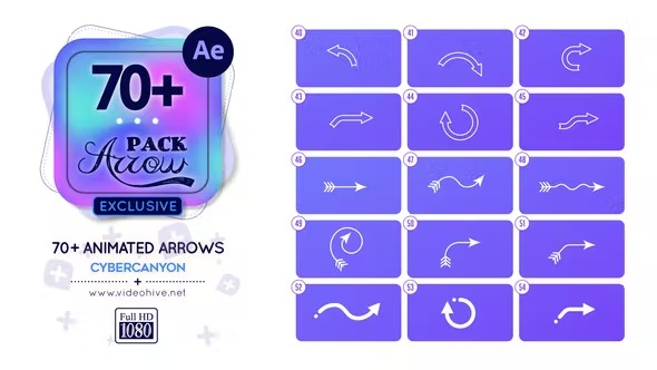 image preview arrow pack