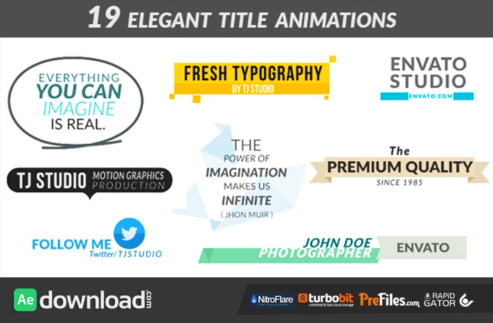 Everything imagine. Fresh Typography. Make your imagination real. A E Videohive Energy wipes Project.
