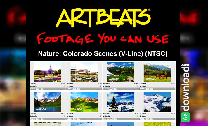 ARTBEATS - NATURE COLORADO SCENES (V-LINE) (NTSC)
