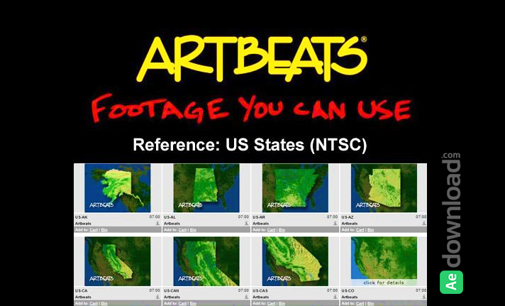 ARTBEATS - REFERENCE US STATES (NTSC)