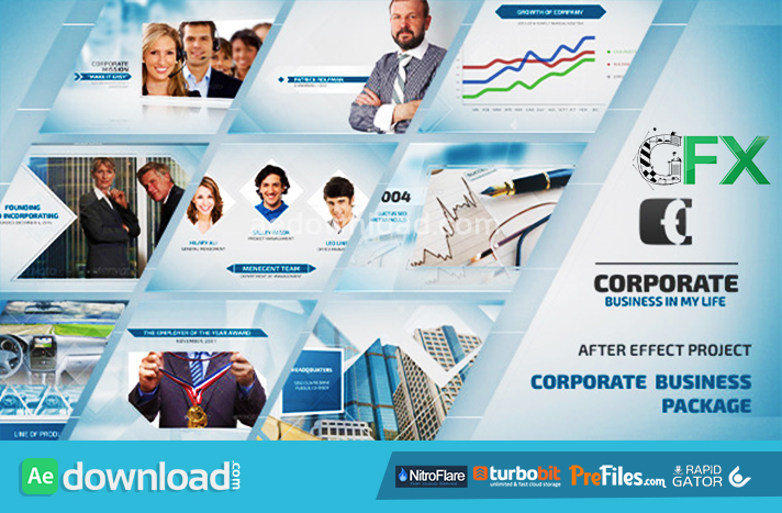Corporate Business Package Free Download After Effects Templates