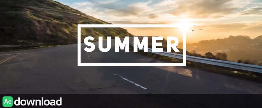 FAST SUMMER OPENER - AFTER EFFECTS TEMPLATES (MOTION ARRAY)