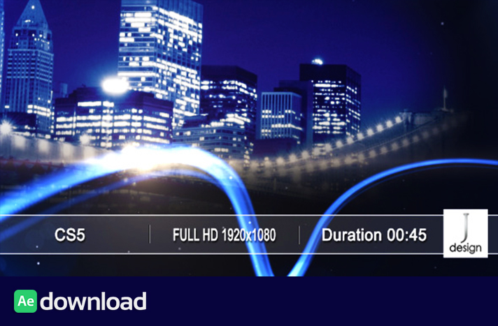 Sky Line project free download videohive template