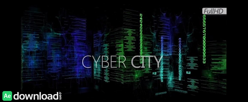 VIDEOHIVE CYBER CITY - MOTION GRAPHICS