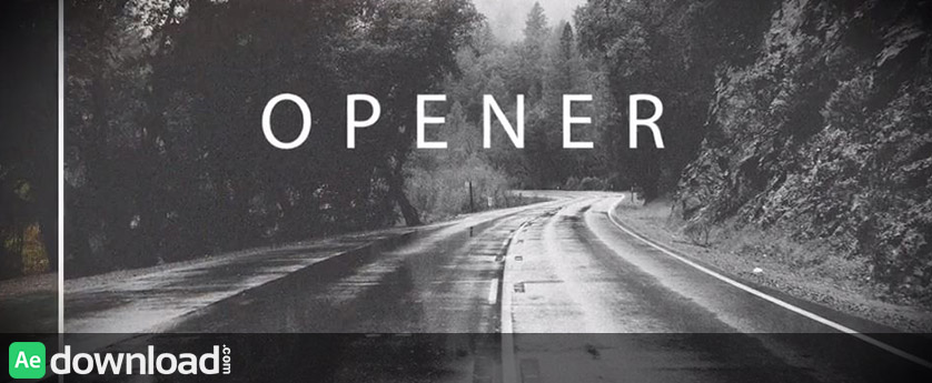 VIDEOHIVE SIMPLE CLEAN OPENER - AFTER EFFECTS TEMPLATES