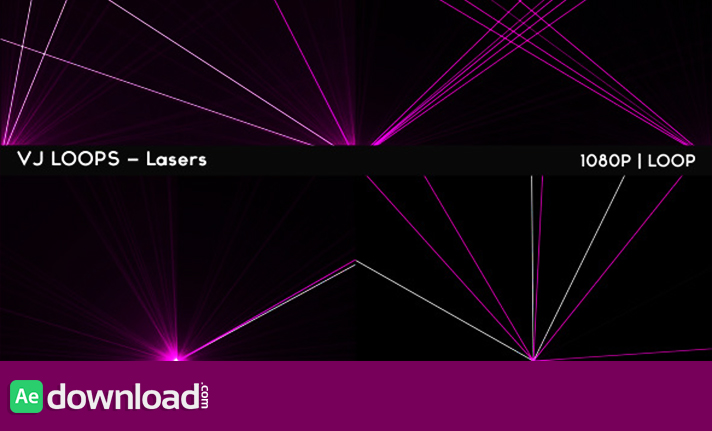 VJ Loops - Lasers free download