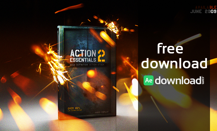 Video Copilot Action Essentials 2 - 720P & 2K Film Resolution free download