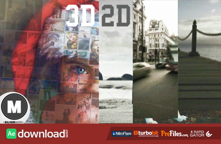 2 3D Photo Slideshow Bundle Free Download After Effects Templates