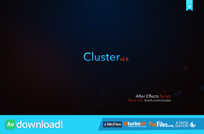 cluster after effects free download