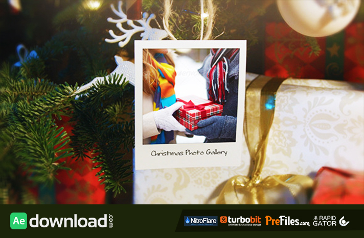 Christmas and New Year Photo Gallery Free Download After Effects Templates