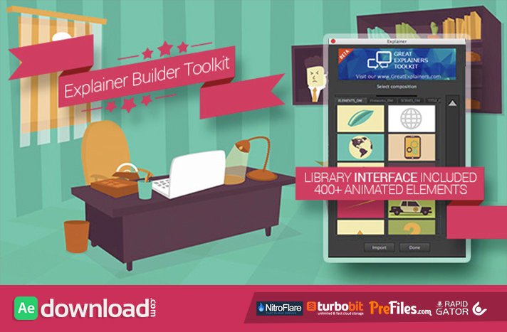 Explainer Builder Toolkit Free Download After Effects Templates