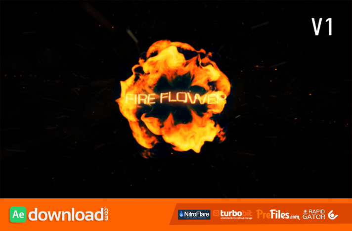Fire Flower Logo Free Download After Effects Templates