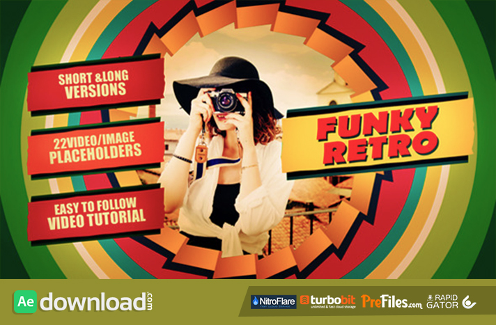 Funky Retro Free Download After Effects Templates