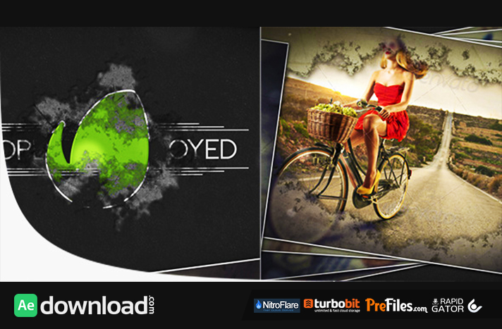 Short & Powerful Slides Free Download After Effects Templates