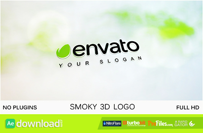 Smoky 3D Logo Free Download After Effects Templates