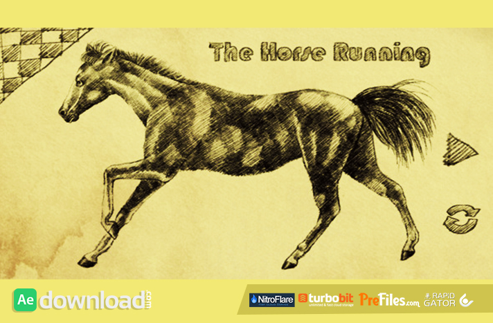 THE HORSE RUNNING Free Download After Effects Templates