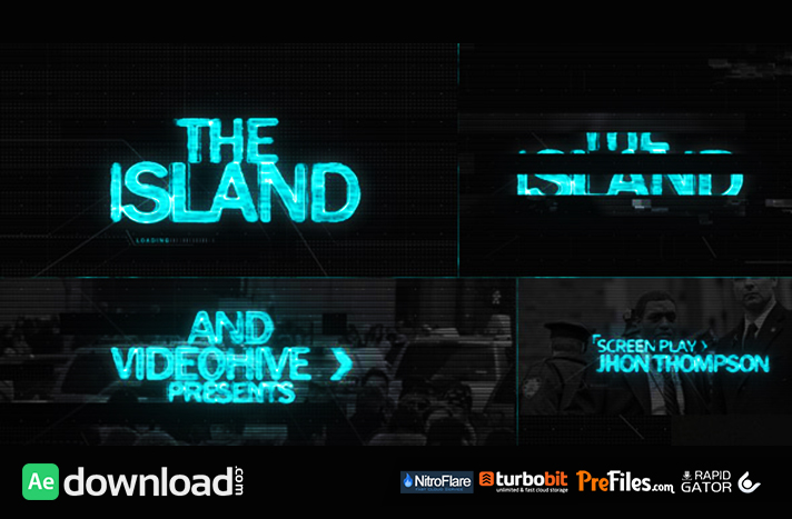 The ISLAND (Sci Fi) Cinematic Title Sequence Free Download After Effects Templates