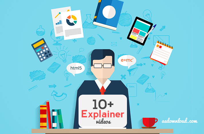 10+ Best Free Explainer Video After Effects Templates