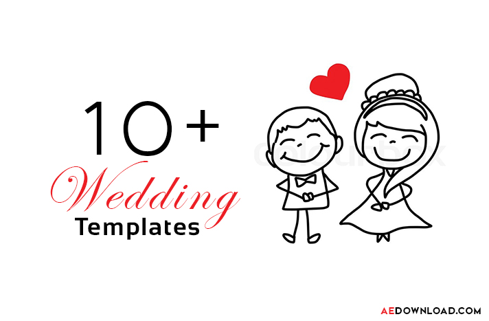 41+ Free After Effects Templates Wedding - Free Download SVG Cut Files