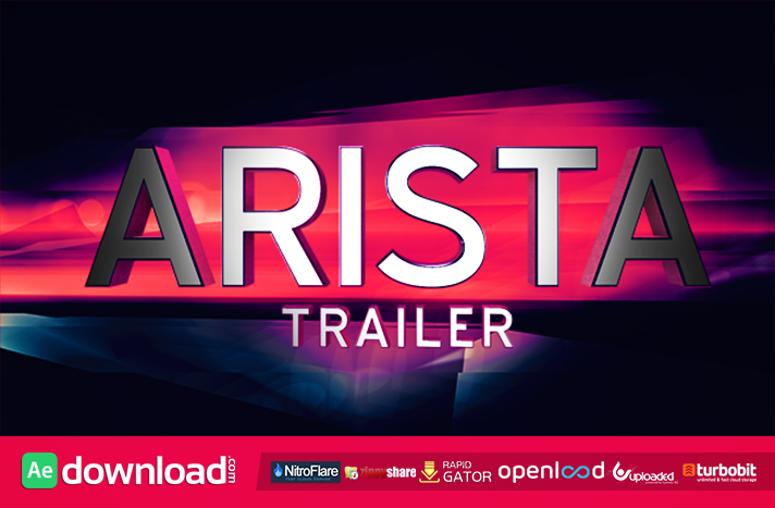 Arista Trailer free download (videohive template)
