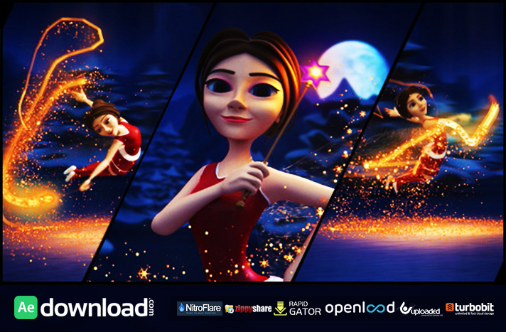 CHRISTMAS FAIRY VIDEOHIVE TEMPLATE FREE DOWNLOAD