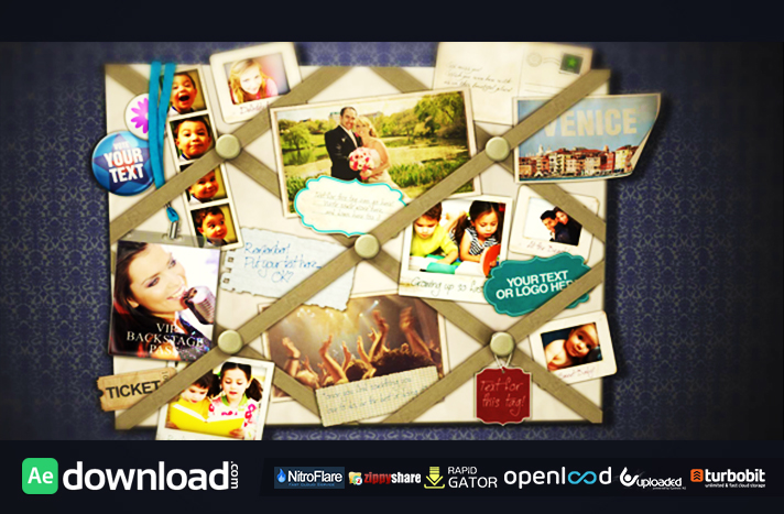French Memo Board free download (videohive template)