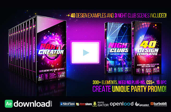 Party Creator Toolkit free download (videohive template)