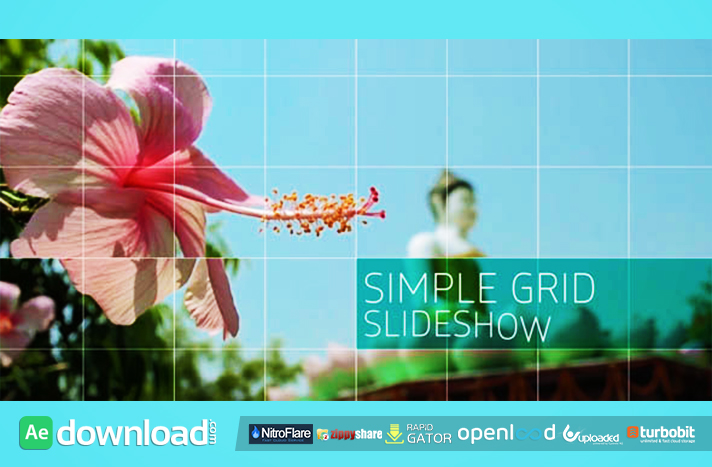 Simple Grid Slideshow free download (videohive template)