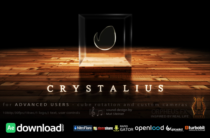 Crystalius - Cube Logo