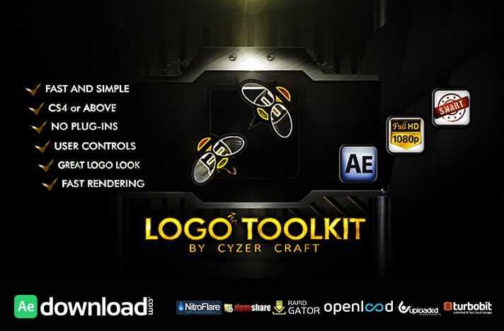 Descriptive Logo Toolkit - Hi-tech Packshot