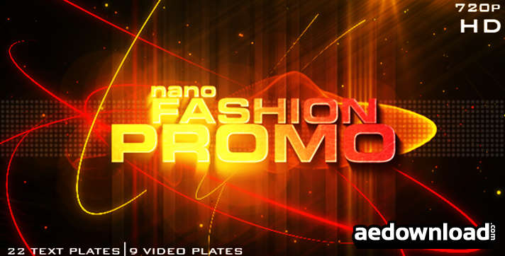 videohive nano fashion promo after effects project download