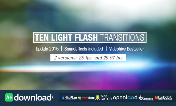 Ten Light Flash Transitions Pack