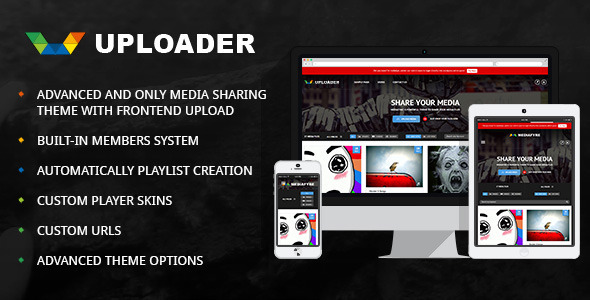 Uploader-v1.0.5-Advanced-Media-Sharing-Theme