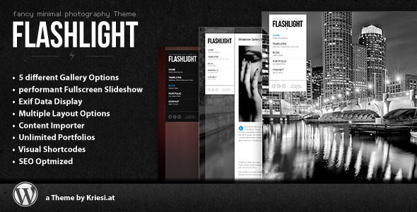 Flashlight-fullscreen-background-portfolio-theme