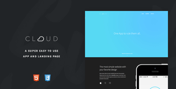 Cloud-v1.1-----An-Easy-To-Use-App-Landing-Page