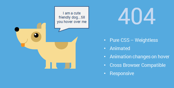 Cute-Pure-CSS-Animated-Animals-404-Pages