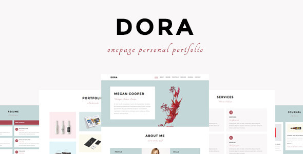 Dora-----Onepage-Personal_Portfolio