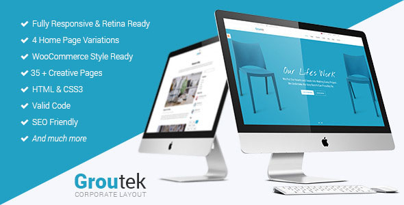 Groutek-----Creative-Multipurpose-Website-Template