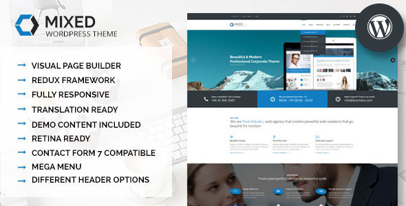 Mixed-v1.0-----Modern-and-Professional-WordPress-Theme